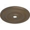 Ekena Millwork Jefferson Ceiling Medallion (Fits Canopies up to 5"), 26 1/2"OD x 3 5/8"ID x 1 1/2"P, Warm Silver CM26JEWSS - alternate 3